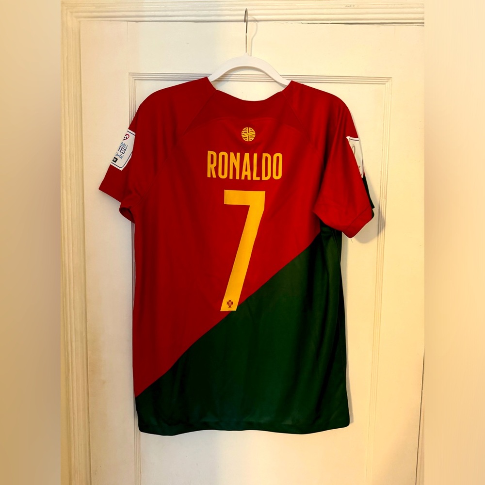 Ronaldo 7 World Cup 2022 Nike Portugal Jersey Men Size Large